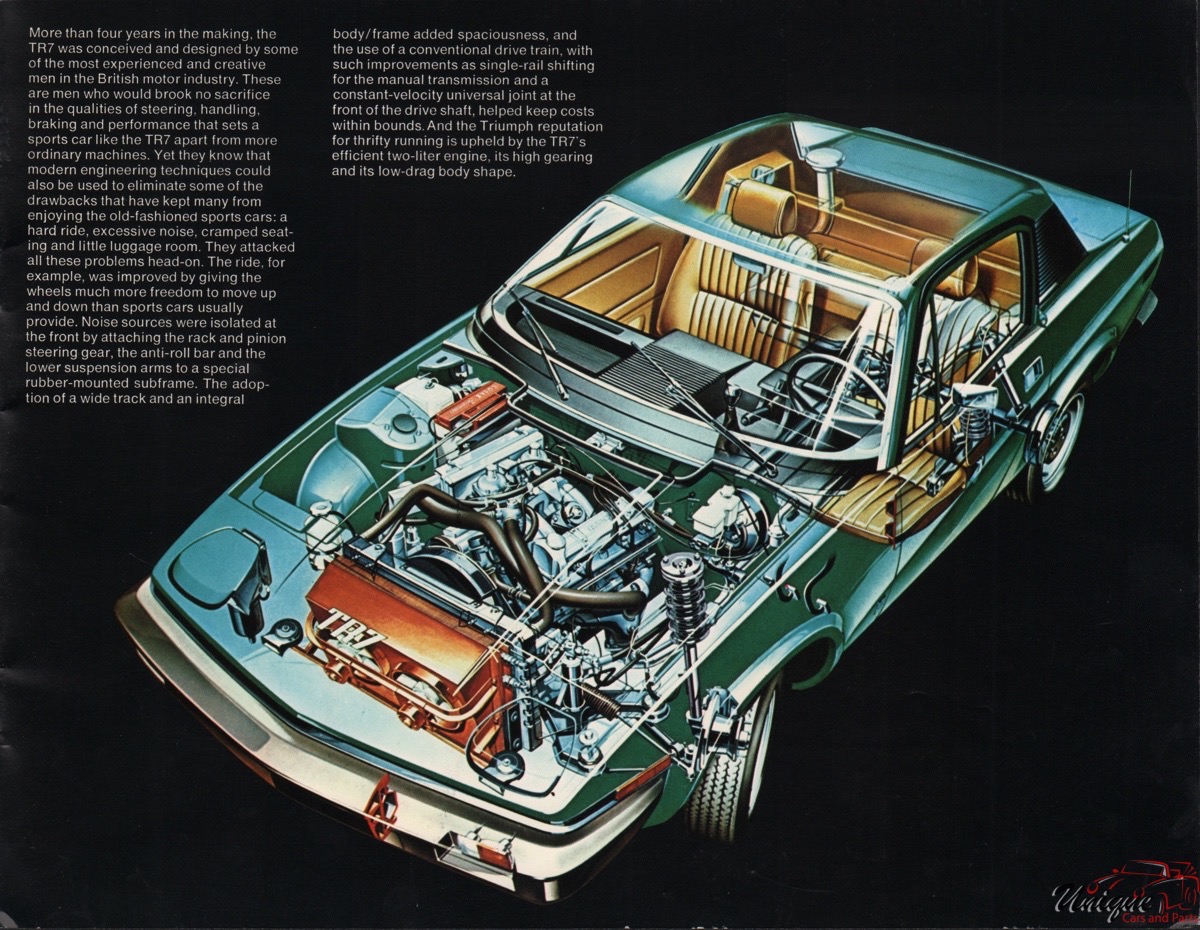 1976 Triumph TR7 Brochure Page 8